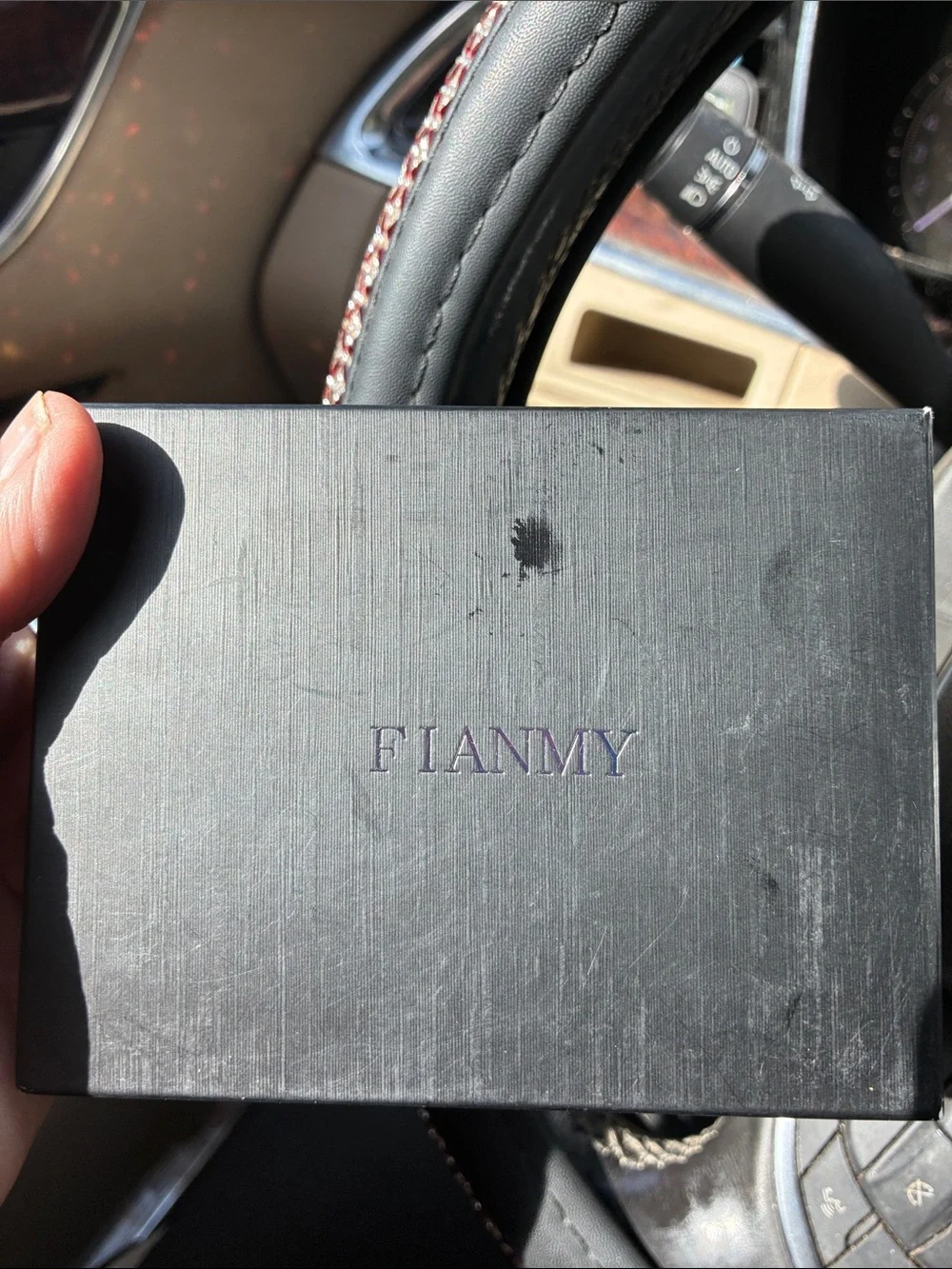 Men's Black Card Holder Wallet with Secure Snap Closure